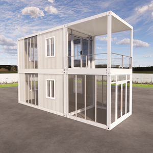 <span class=keywords><strong>Maison</strong></span> conteneur modulaire mobile de luxe à double étage, extensible, préfabriquée pour hôtel et extérieur - Product Image 5
