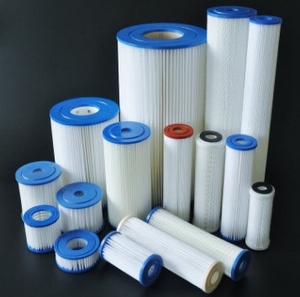 Lọc nước nếp gấp, lớn màu xanh 5 micron, lọc nước công nghiệp - Product Image 6