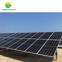 Panel solar bifacial de alta eficiencia, 580w, 590w, 600w