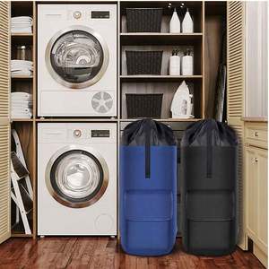 Free Sample Custom Logo <b>Travel</b> Sports Large Capacity Waterproof <b>Laundry</b> Hamper Commercial <b>Laundry</b> <b>Bags</b> Backpack - Product Image 6