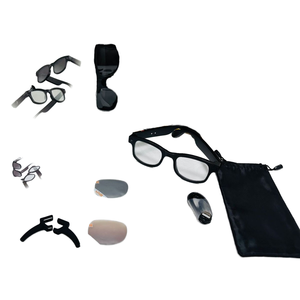 Lentes Inteligentes AIMB G1 con <span class=keywords><strong>Cámara</strong></span> <span class=keywords><strong>de</strong></span> 8.0 Megapíxeles, 1200p, IPX-6 Impermeables, Almacenamiento Local, Control Táctil, Grabación <span class=keywords><strong>de</strong></span> Audio/Video, IA Gratuita - Product Image 1