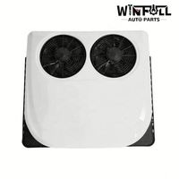 Nouveau système de climatisation de toit WINFULL 12V/24V pour camions, climatiseur de cabine de stationnement 1700W pour camions/bateaux (réaménagement)