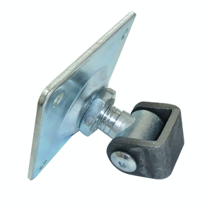 Bisagra de puerta oscilante de soldadura con perno en U y placa Tuerca ajustable Diseño moderno Chapado en <span class=keywords><strong>zinc</strong></span> - Product Image 1