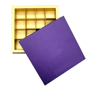 Boîte cadeau carrée rigide biodégradable et écologique pour desserts et lait, avec impression de logo personnalisé, fermeture magnétique et fenêtre, pour emballage Ramadan - Product Image 3