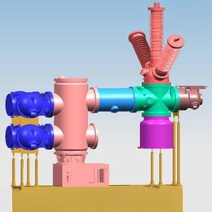 Equipo de Distribución de Energía Industrial de Alto Voltaje, Aislado en Gas, con Cubierta Metálica, Precio Económico y Personalizable - Product Image 5
