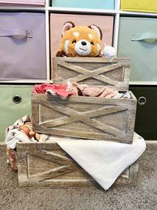 Paniers décoratifs <span class=keywords><strong>de</strong></span> Style ferme exportation <span class=keywords><strong>en</strong></span> <span class=keywords><strong>bois</strong></span> pomme <span class=keywords><strong>de</strong></span> terre pain pomme garde-manger caisses pour l'expédition <span class=keywords><strong>de</strong></span> stockage - Product Image 5