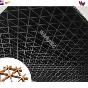 Paneles de Techo de Rejilla de Aluminio Modernos Personalizados para Centros Comerciales, Hoteles, Cocinas y Villas - Diseño Personalizable Suspendido para Interiores - Product Image 5