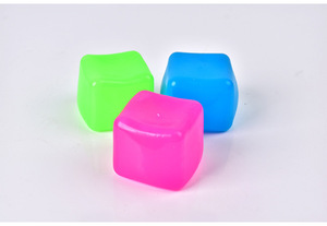 New Cube Ice Block <b>Squeeze</b> Toy Customized Calming Sensory <b>Squeeze</b> <b>Balls</b> - Product Image 4