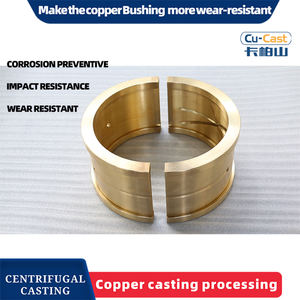 Douilles en bronze CuSn6Zn6Pb3 personnalisées, usinées avec précision par CNC, joints de haute qualité résistants à l'usure pour équipements miniers, taille 50 - Product Image 2