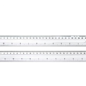 Regla de Medición Transparente de Plástico de 30 cm, Popular y Más Vendida en 2026, para Oficina, Estudiantes y Profesores - Product Image 2
