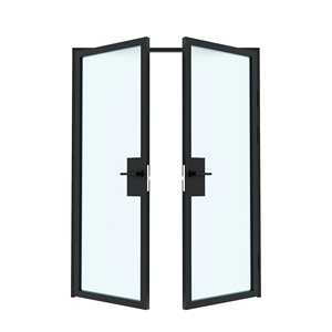 <span class=keywords><strong>Porte</strong></span> battante en aluminium moderne intemporelle - Design simple et élégant avec un style contemporain - Product Image 6