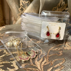 Frosted Zipper <b>Bag</b> Top <b>Lock</b> Jewelry High Quality Transparent Clear <b>Zip</b> Seal Plastic Top Wholesale New <b>Bags</b> - Product Image 4