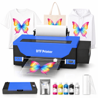 Imprimante DTF A3 COLORSUN avec tête d'impression R1390, transfert jet d'encre de précision 30 cm pour impression sur T-shirt, casquette, sac en toile, chaussures et articles de mode