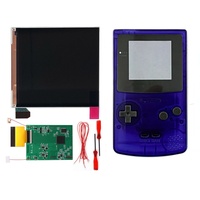 Kit d'écran rétroéclairé haute luminosité DMG/Blanc/Noir pour GBC Q5 avec écran LCD IPS OSD à zone d'affichage plus large et kit de pixels rétro