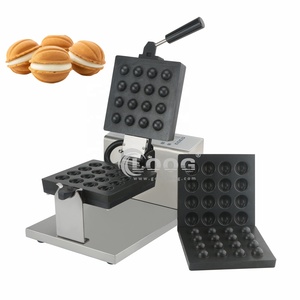New Design Kitchen Equipment Electric Walnut Cookie <strong>Maker</strong> 110V 220V Walnut Cookies Machine with Removable Plates - Product Image 2
