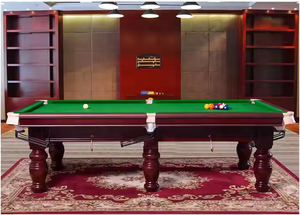 Rắn Gỗ Slate 2in1 Bóng Bàn 9ft Billiard Bảng Hồ Bơi Nhà Máy Giá Snooker & Billiard Bảng - Product Image 3