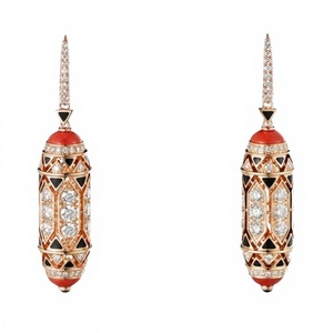 Nuevo Juego Completo de Joyería de Plata S925 con Circonitas, Bañado en Rodio, Estilo Palacio, para Mujer, de Lujo Ligero, Exquisito, Moderno y de Alta Calidad, Ideal para Propuesta de Matrimonio - Product Image 2