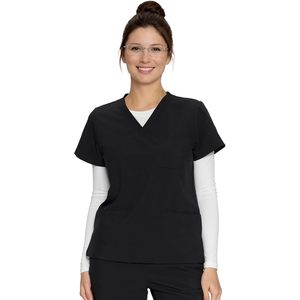 Sous-vêtements médicaux à manches longues pour femmes, lot de 3, col haut, mélange de coton, confortables, uniformes d'hôpital - Product Image 6