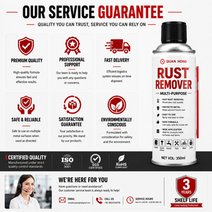 Spray <span class=keywords><strong>lubrificante</strong></span> antiruggine QUANHONG, spray rimuovi ruggine in bomboletta da 100ml/200ml/300ml/400ml, spray <span class=keywords><strong>lubrificante</strong></span> multiuso - Product Image 6