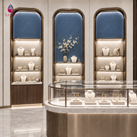 Vitrine à bijoux Sundo en promotion, mobilier sur mesure pour bijouterie, présentoir à bijoux, design 3D pour magasin de bijoux