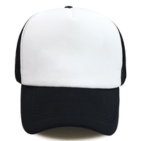 Casquette de sport d'extérieur personnalisable avec logo, 5 panneaux, réglable, toutes saisons, unisexe, brodée, en mousse et filet, visière bec de canard, parent-enfant