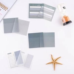 4 autocollants transparents Morandi pour animaux de compagnie, pour étudiants et fournitures de bureau, pour enregistrement de mémos et planification - Product Image 5