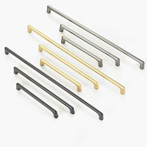 Gagang Lemari Modern Antik Warna Perunggu Tua dari Paduan Aluminium dan Seng, Gagang Laci untuk Dapur, Kamar Tidur, Kamar Mandi - Product Image 1