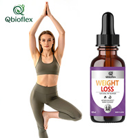 Gotas Naturales OEM para Quemar Grasa Rápidamente, 60 ml, Gotas Orales, Hojas de Té Verde, Granos de Café Verde, Extractos Herbales para Adultos