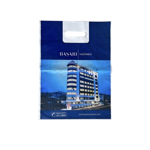 Bolsas de Compras de Plástico con Asas Troqueladas y Logotipo Personalizado, Bolsas de Transporte de LDPE de Alta Calidad para Comercio Minorista, Turquía - Product Image 2