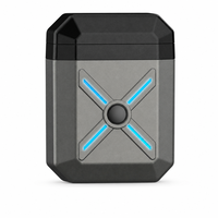 Mini rasoir pour homme en alliage de zinc, double tête flottante 3D, étanche IPX7, charge rapide USB-C, rasoir à barbe portable pour voyage