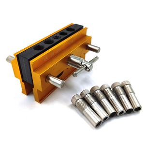 סגסוגת אלומיניום תעשייתית מסגסוגת אלומיניום עצמית מרכזי doweling Jig עבודה כלי עבודה צעד תרגיל מדריך תוכים ערכת oem להתאמה אישית - Product Image 1