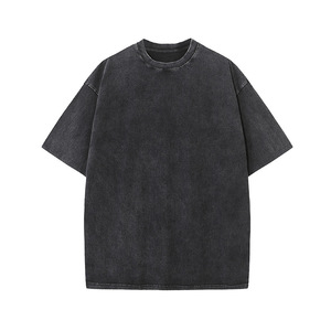 MT2690 Printemps-Été Vente en Gros Personnalisée T-shirt Unisexe Oversize 270 g/m² 100% Coton Délavé à l'Acide - Product Image 4
