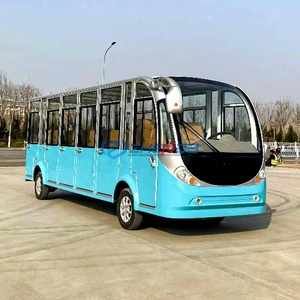 Autobús Turístico Eléctrico Personalizado al Mejor Precio, con Certificación CE, Diseño de Bajo Ruido, para Campos de Golf, Parques y Campus - Product Image 2