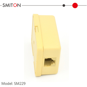 Boîte <span class=keywords><strong>de</strong></span> jonction téléphonique électrique RJ11 6P4C Terminal 1 Port - Product Image 6