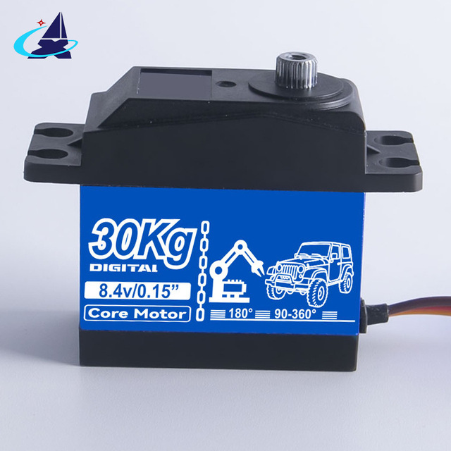 25KG 35KG 40KG 60KG Coreless Servo Motors Full Metal Case Waterproof Digital Servo High Speed Servo for RC Cars Drones