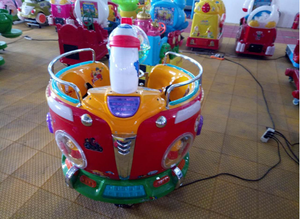 Giostra a Gettoni <span class=keywords><strong>per</strong></span> Bambini con Tazze Rotanti, Gioco <span class=keywords><strong>per</strong></span> <span class=keywords><strong>Due</strong></span> Giocatori in Vendita - Product Image 4