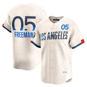 Kaus bisbol pria Jersey Los Angeles Connect 2025 pakaian ukuran Plus sesuai pesanan dengan seragam LOGO bordir dijahit - Product Image 1
