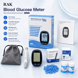 เครื่องวัดระดับน้ำตาลกลูโคสแบบต่อเนื่อง (<span class=keywords><strong>CGM</strong></span>) ชุดตรวจวัดระดับน้ำตาลกลูโคสแบบต่อเนื่อง <span class=keywords><strong>CGM</strong></span> พร้อมแผ่นทดสอบ 50 ชิ้น - Product Image 3