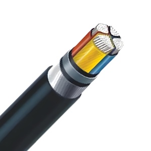 สายไฟฟ้าแรงต่ำ 1kV/II 3x240mm²+1x120mm² แบบเซกเตอร์  ตัวนำอะลูมิเนียม ฉนวน XLPE ทนไฟ  หุ้มเหล็ก  ปลอกหุ้ม LSZH - Product Image 2