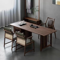 Chaise de salle à manger de style nordique vintage avec assise en cuir et bois de caoutchouc, coussin en velours d'agneau, meubles élégants pour salle à manger