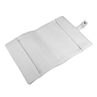 HTPmart A5 Couverture de Carnet Vierge en Lin pour Sublimation, Couverture de Journal Personnalisable à Imprimer Soi-Même pour Bureau École
