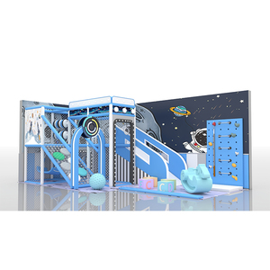 Solución Llave en Mano: Equipo Modular de Juegos Interior Seguro para Niños Pequeños, con Bloques Suaves y Mini Tobogán para Centros Preescolares - Product Image 1