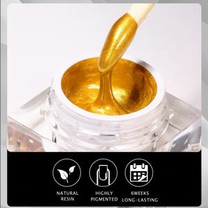 JTING Nueva Llegada 4 Colores Gel de Uñas para Pintura en Relieve Sin Limpieza, Crema de Gel para Arte de Uñas, Esmalte de Gel OEM Personalizado Único en Frascos de 5ml, Gel de Uñas para Relieve - Product Image 4