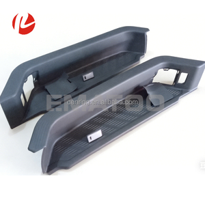 2005 up Hiace Middle Door Steps for RHD and LHD ABS Black and Gray With LED Lights <strong>Car</strong> <strong>Pedal</strong> - Product Image 3