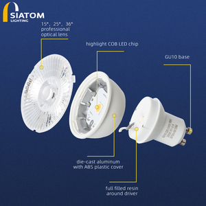 OEM ODM 5W 7W 220V LED COB Plafonnier intérieur GU10 <span class=keywords><strong>Spot</strong></span> MR16 Ampoule de projecteur - Product Image 3