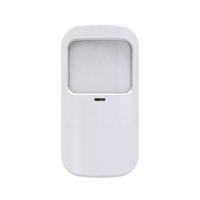 Capteur de mouvement PIR sans fil intelligent Tuya 433 MHz, détecteur infrarouge mural en ABS, fonctionne avec la passerelle WiFi Tuya pour la sécurité domestique