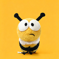 Peluche Ludique Moustique Dom, Coussin à Câliner Original, Adorable Poupée en Peluche, Cadeau d'Anniversaire Idéal pour Filles