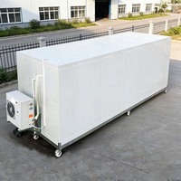 Contenedor Refrigerado Personalizado de 20 y 40 Pies, Congelador Móvil, Cámara de Congelación Rápida, Cuarto de Refrigeración para Carne y Pescado