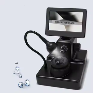 Microscope numérique LCD Hen Hao 4,3 pouces, grossissement 1000x, résolution de la caméra 1280x720, 1 lumière LED, code de gaine de diamant - Product Image 4