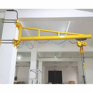 Grue à flèche rotative murale de 1 à 2 tonnes avec palan électrique - Product Image 1